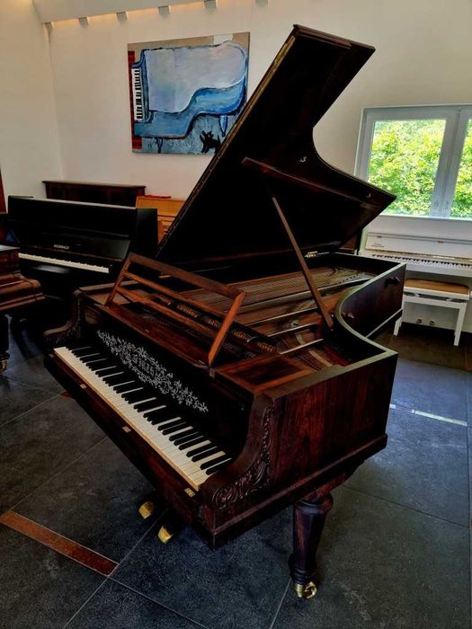 Prawdziwy FORTEPIAN Z CZASÓW CHOPINA - z fabryki WIRTH 212cm