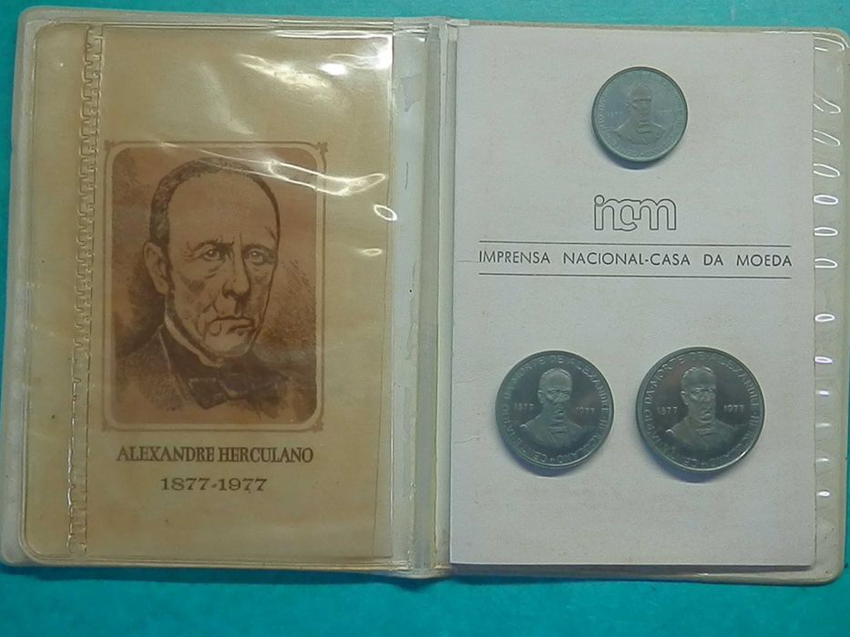 1331 - PROOF: Carteira c/ 2$50, 5$00 e 25$00 Alex Herculano, por 20,00