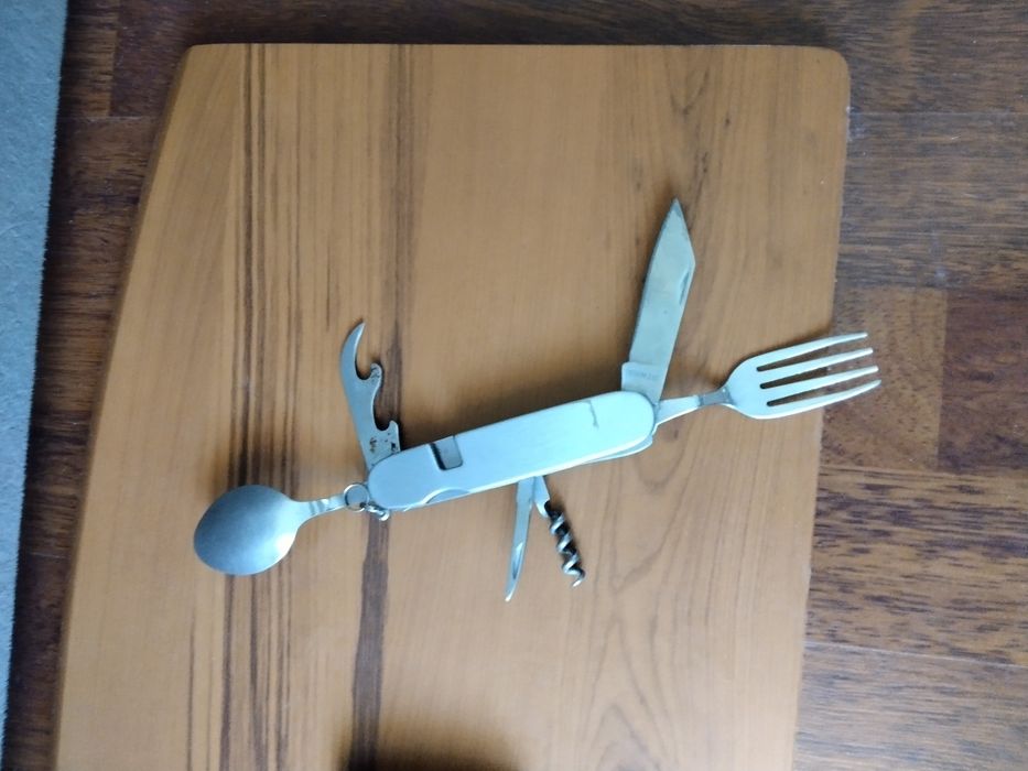 Туристический набор - ложка, вилка, штопор... СССР. Отличное состояние