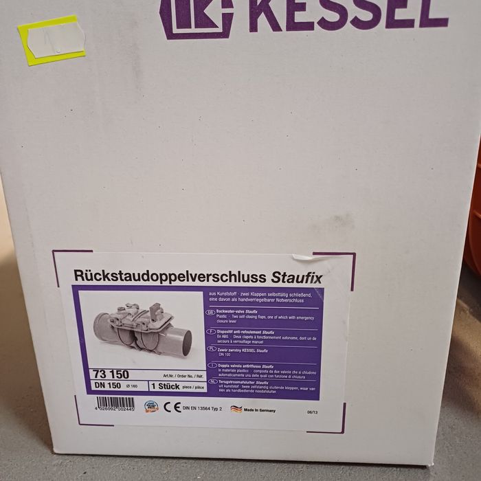 Zawór zwrotny klapowy Staufix