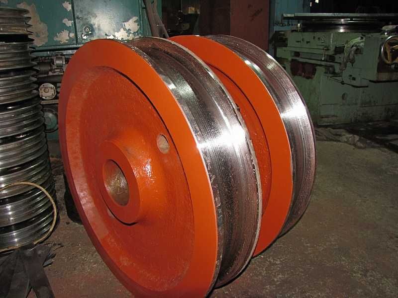 Крановые колеса - изготовление, сорбитизация, ремонт.