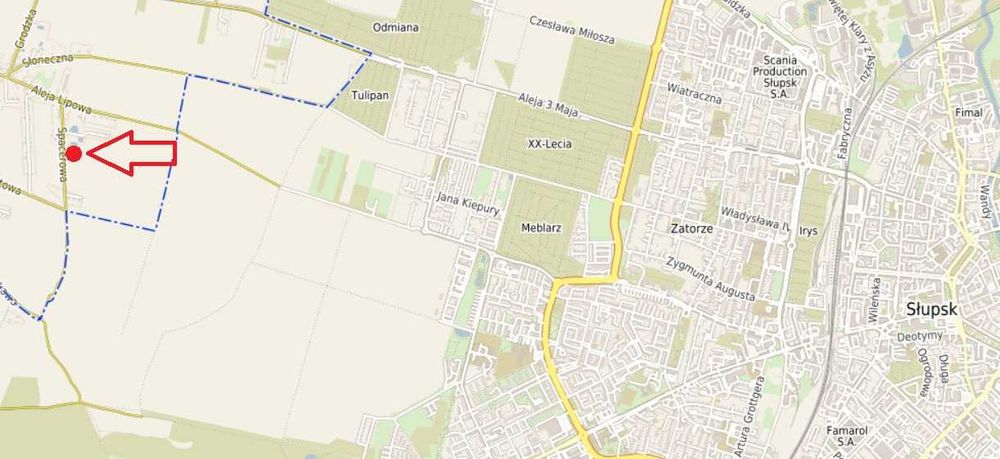 Działki budowlane z MPZP w Bierkowie*809 m²*cicha i spokojna okolica - Widok 3