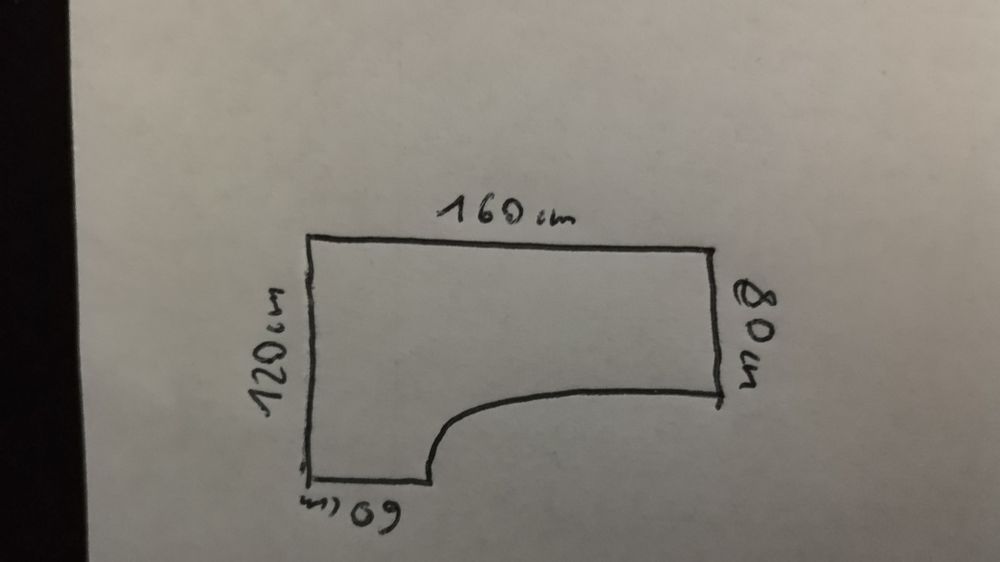 Biurko IKEA GALANT duże