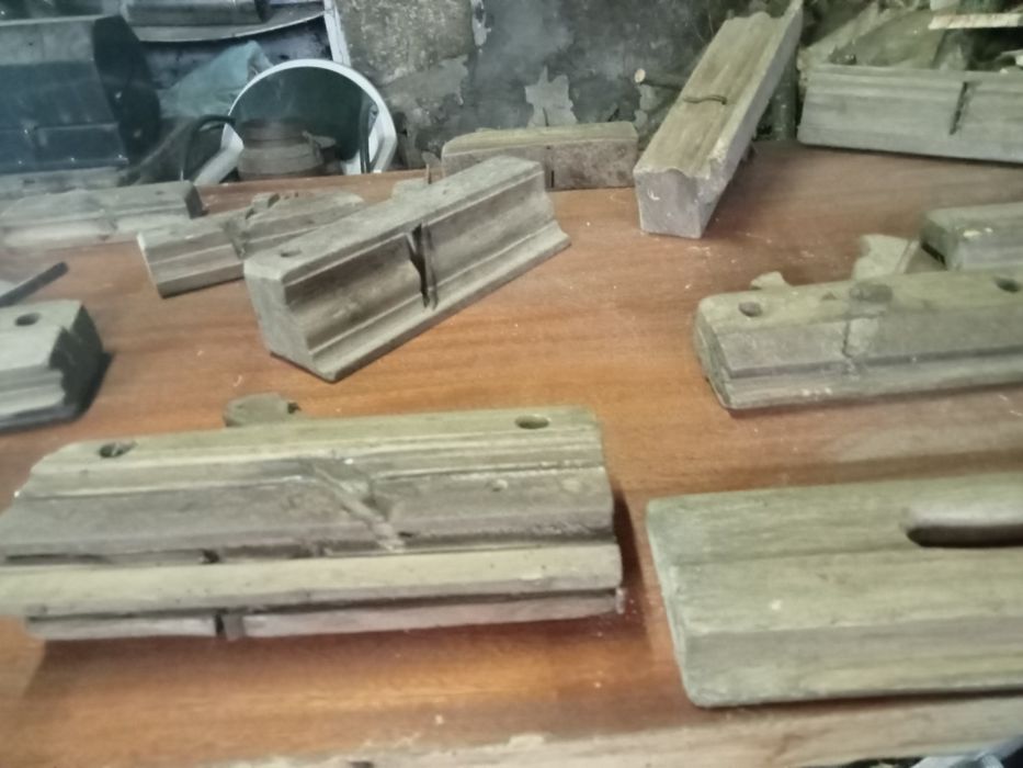 Faramenta antiga de carpinteiro