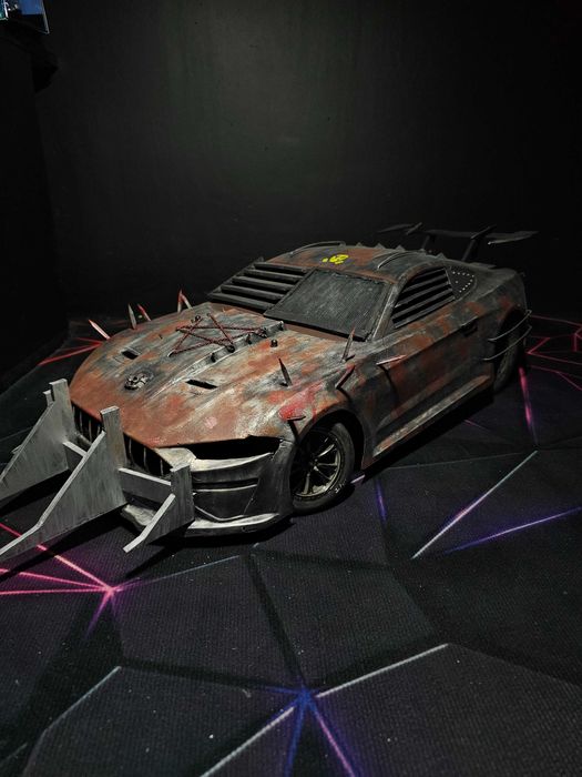 Karoseria Bittydesign Traxxas Slash Drag Mad Max postapo rc custom