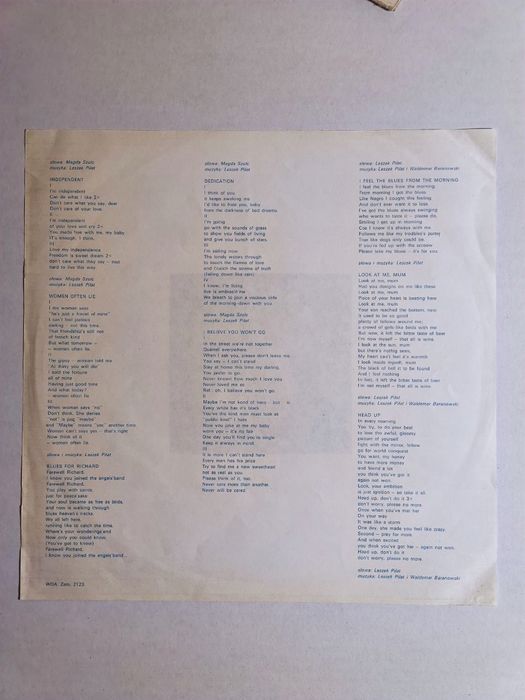 After Blues – After Blues And Friends. 1989, Poljazz. LP VG+