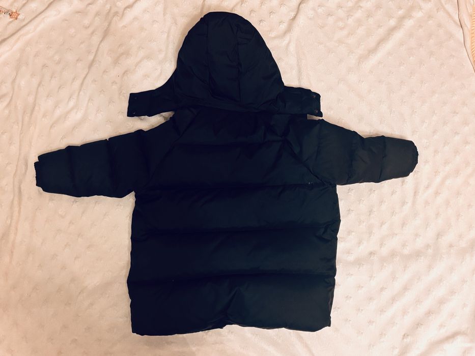 Kurtka puchowa zaraz zimowa r. 120 r. 122 dziewczynka chlopiec czarna