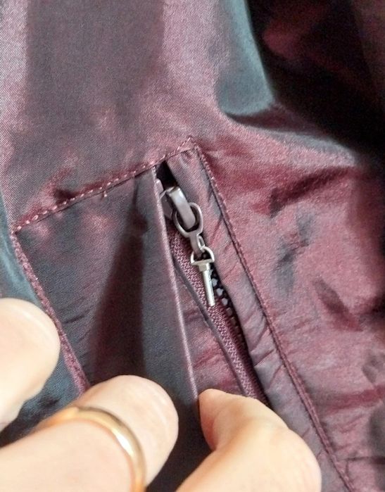 Sobretudo acolchoado Encadee | cor de vinho | Tamanho L grande