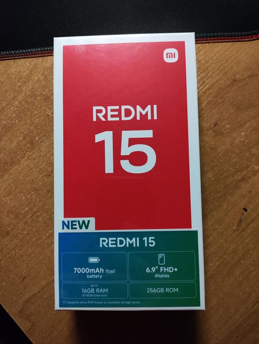 Xiaomi redmi 15  8/258 Gray NFC global version