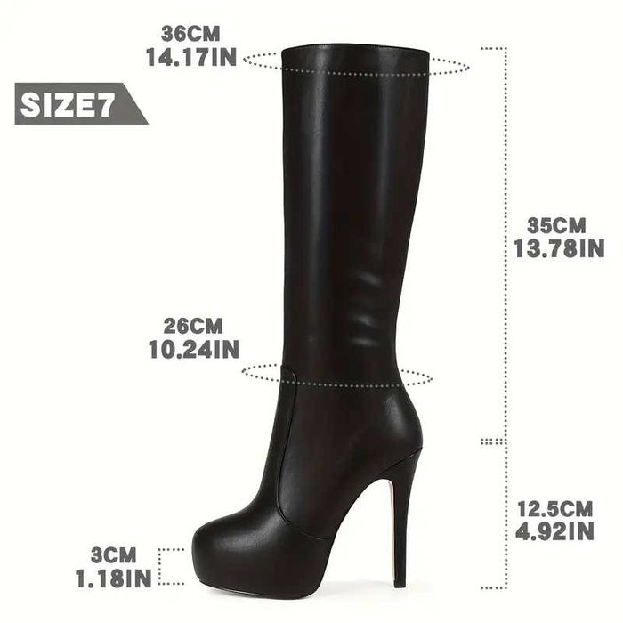 Nowe kozaki r.38 ekoskóra