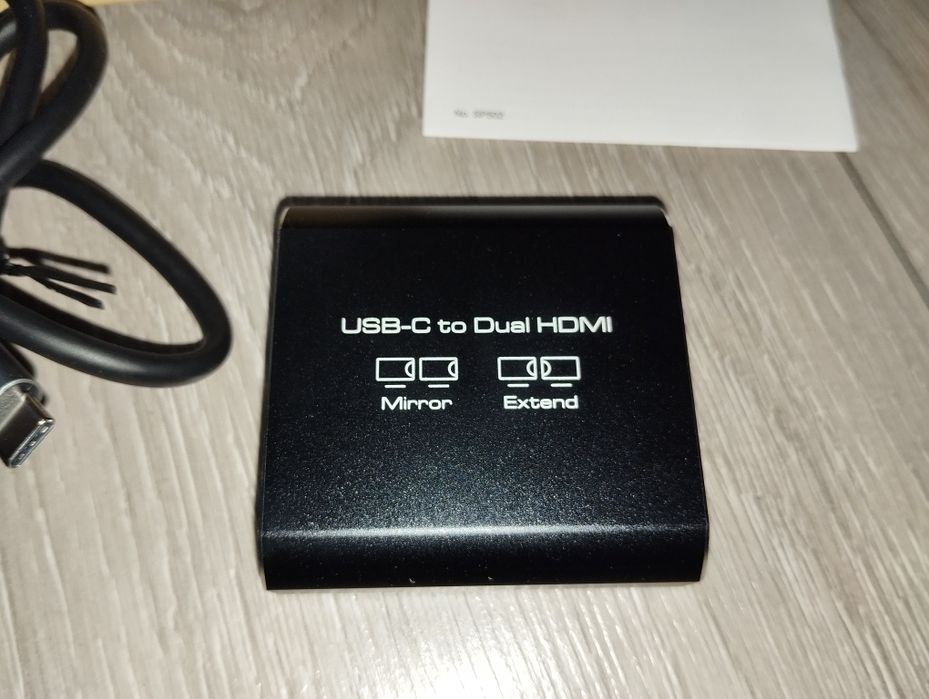Adapter USB-C dual hdmi