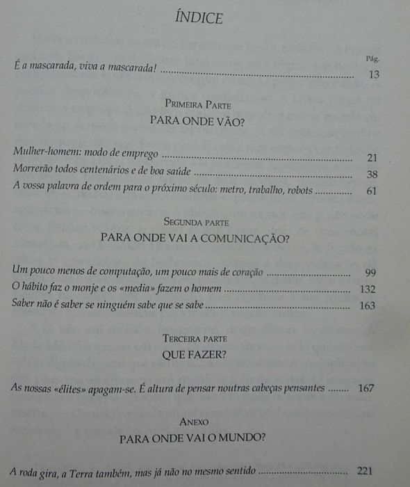 O Futuro Tem Futuro de Jacques Séguéla