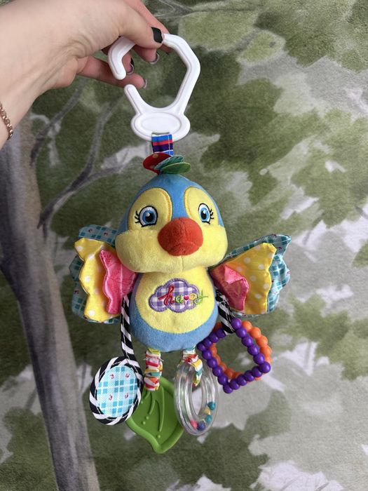 Вграшка литяса брязкальце на коляску розвиваюча