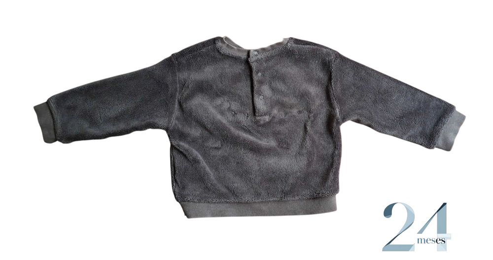 Pijama Urso Preto Kiabi 24 meses