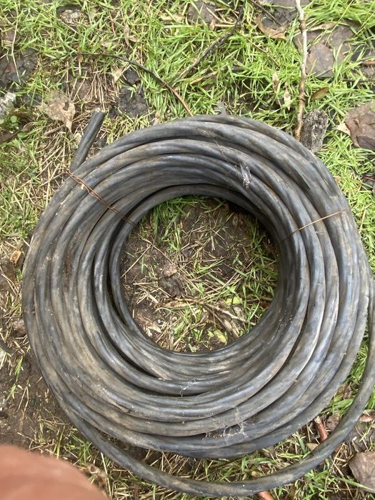 Силовой  провод   4 х жильный 15 метров алюминевый