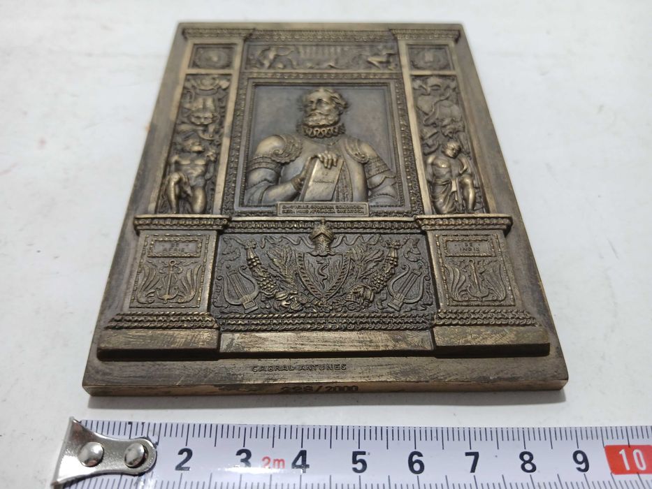 Medalha em Bronze - Luís Vaz de Camões - Centenario da sua morte 1980