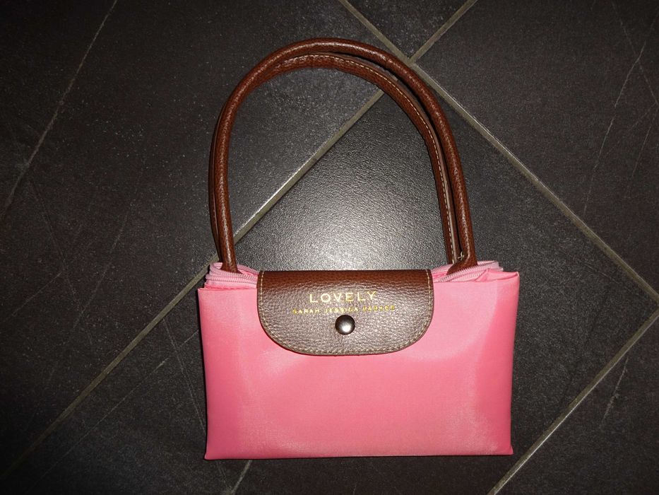 Lovely Sarah Jessica Parker oryg. różowa duża torba torebka nowa