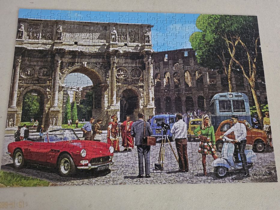 puzzle 4x500 elementów
