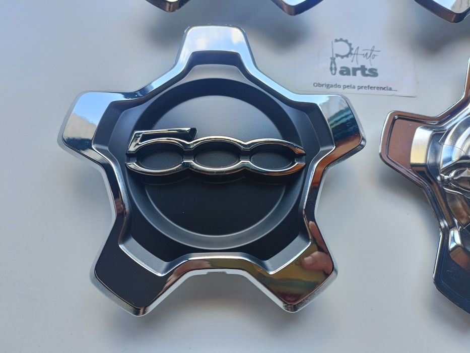 Conjunto 4 centros de Jante Fiat 500X "16 polegadas"