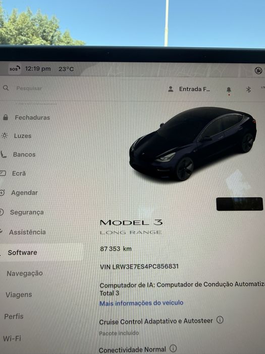 Tesla model3 long range tracçao traseira