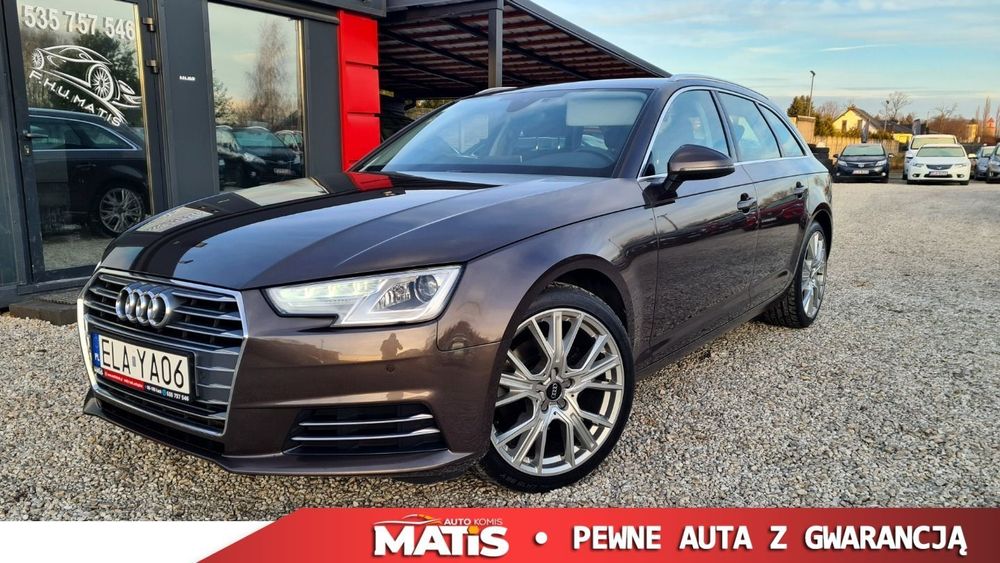Audi A4 Avant 2.0T 190KM Automat Virtual navi czujniki bi xenony 100% bezwypadek