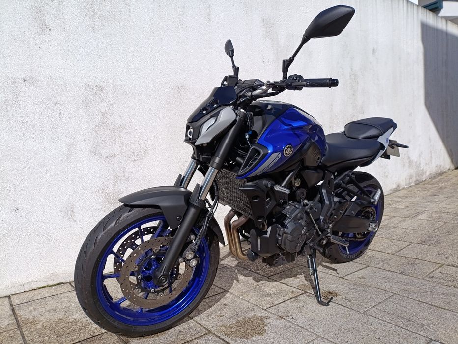 Yamaha MT-07 2021 Azul – Como Nova | 4.500 km | 55 Kw
