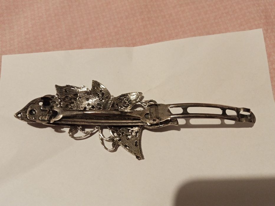 Spinka do włosów vintage motylek