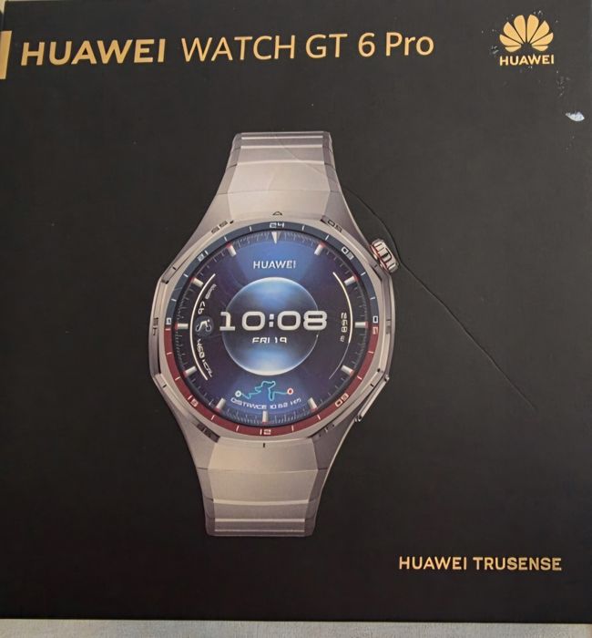 Nowiutki! nie używany Zegarek HUAWEI Watch GT 6 Pro-Elite. Zaplombowan