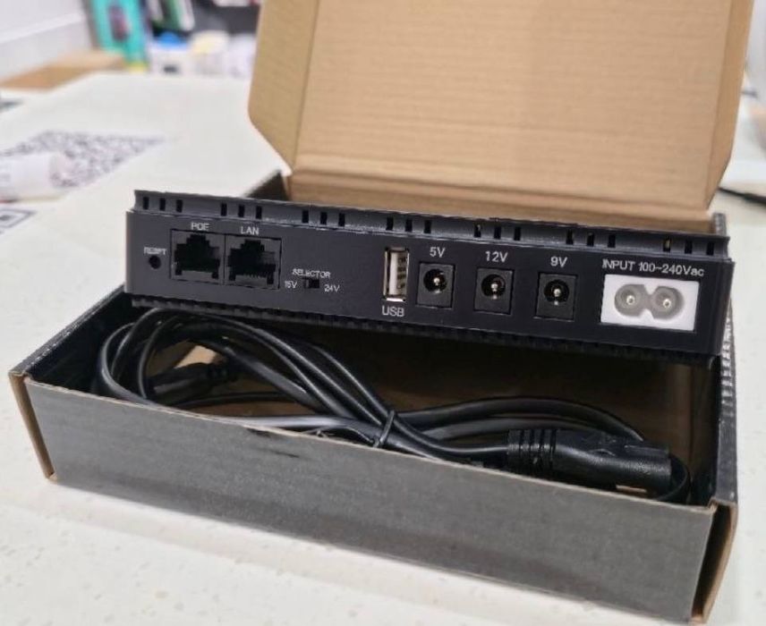 Міні UPS для роутера DC UPS | Безперебійник для Wi-Fi 5V / 9V / 12V