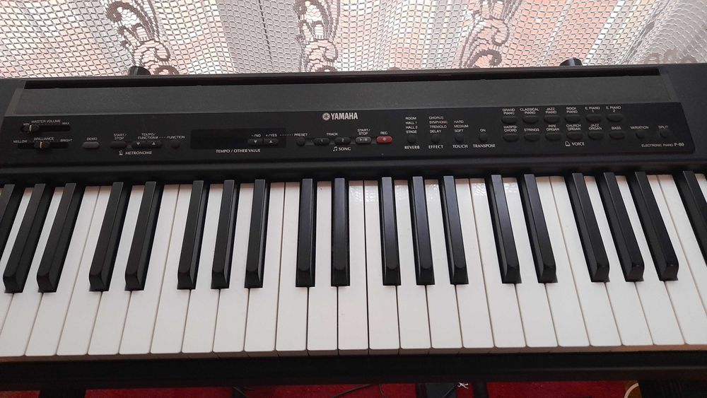Pianino Cyfrowe Yamaha P 80