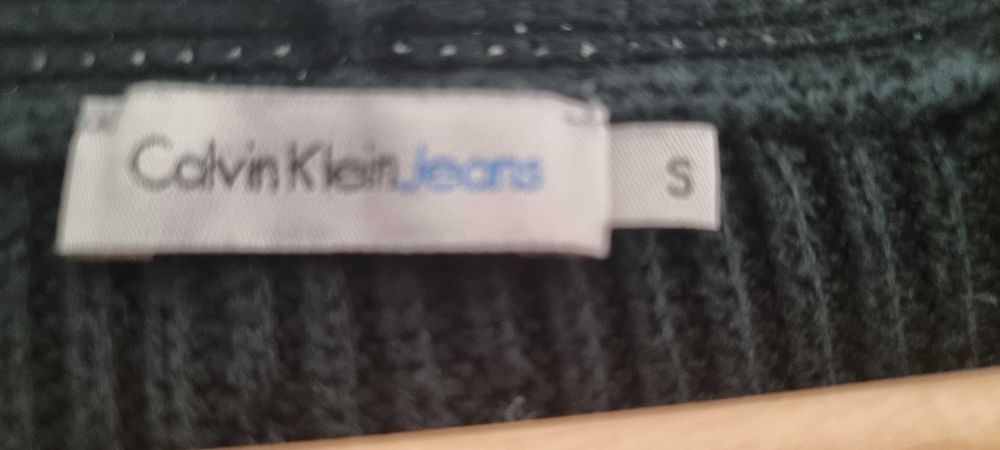 Swetr sweterek Calvin Klein rozmiar 36 czarny