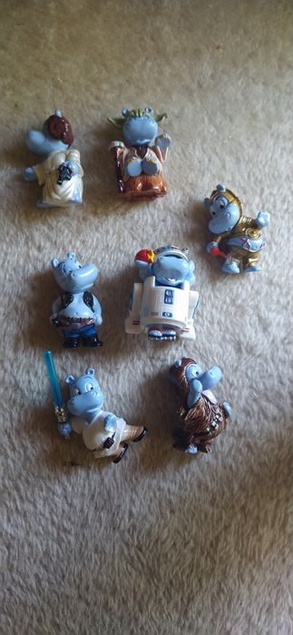 Lote de bonecos Kinder antigos Star wars