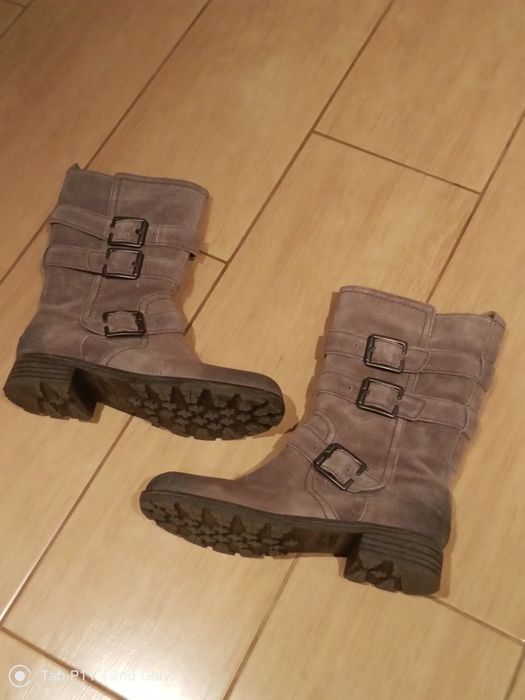 Нові жіночі чоботи Clarks з натуральної замші