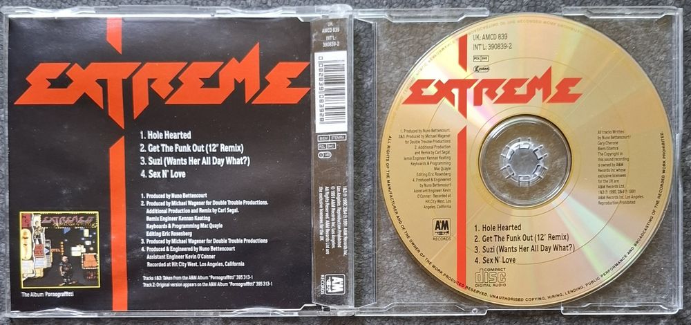 Płyta CD singiel EXTREME - Hole Hearted / 1991 EU