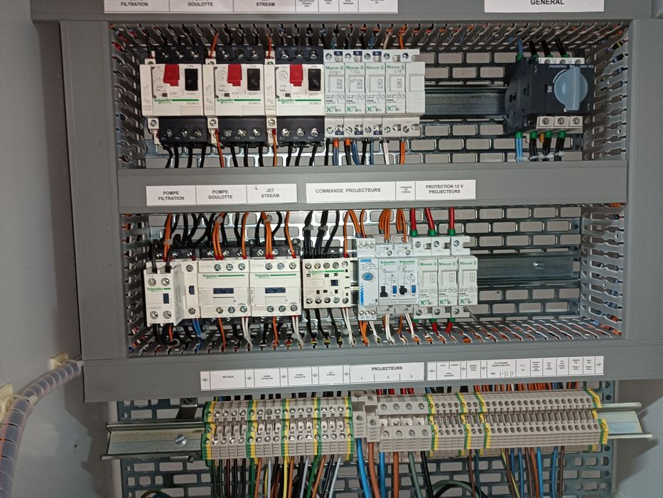 Quadro elétrico industrial