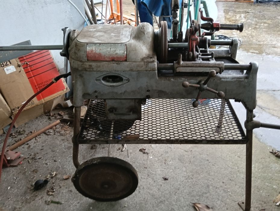 Máquina abrir rosca RIDGID 535, Cabeçotes RIDGID ,4 e 6 Novos