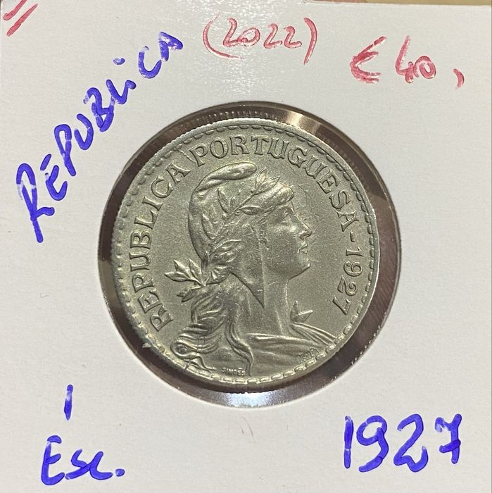 Moeda (2022) 1 Escudo 1927 - MBC