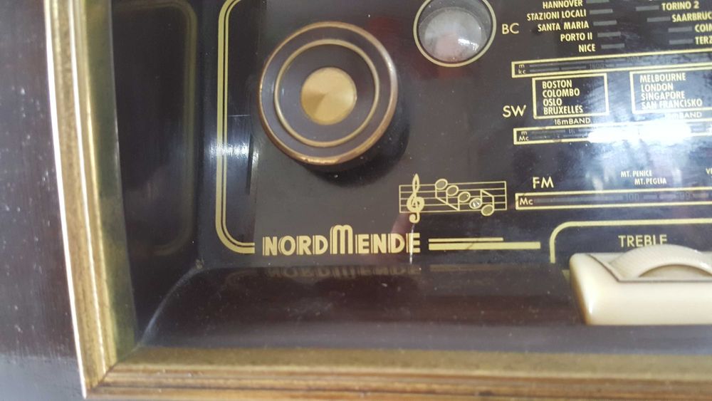 Nordmende Rigoletto 56 - Rádio a válvulas vintage