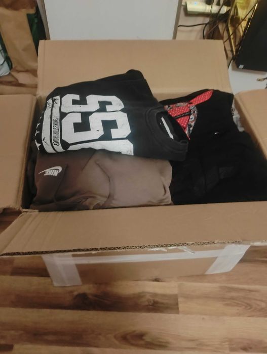 Box ubrań nowych z metką lub w Folii