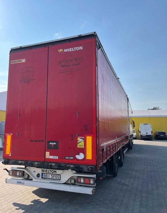 Przyczepa Tandem Wielton 8,1m / przejazdowa