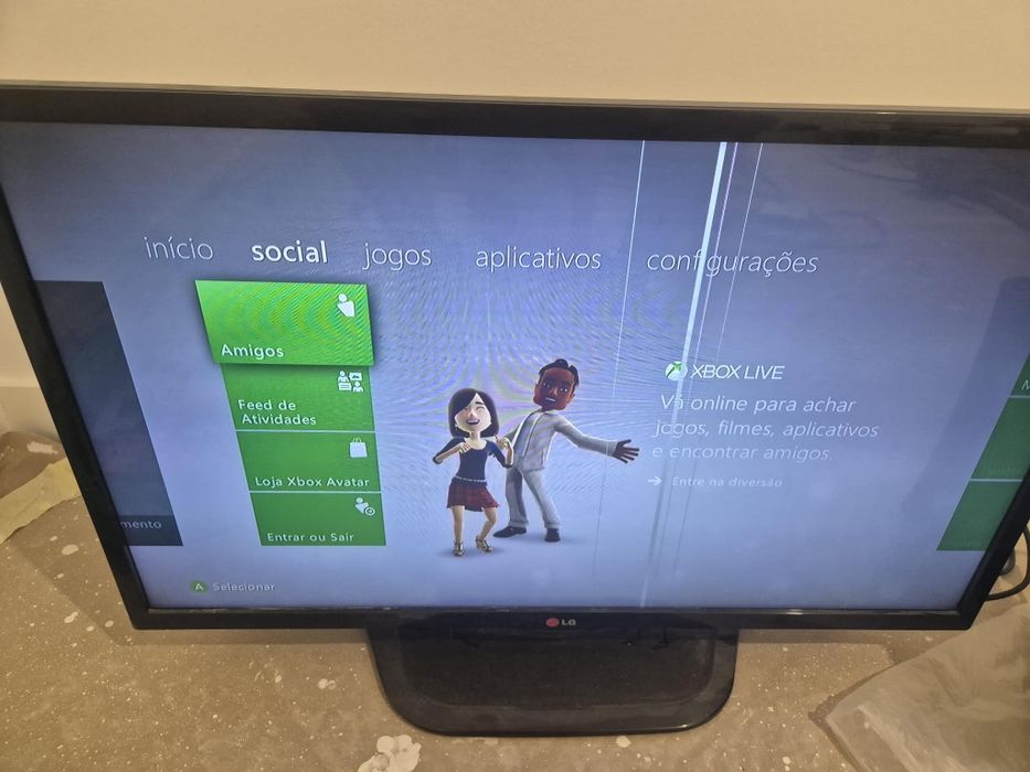 Xbox 360 a funcionar perfeitamente bem
