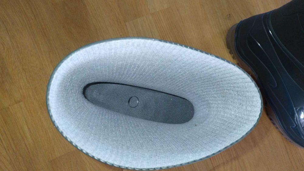 kalosze śniegowce ocieplane Demar 40 / 41 zielone PCV PVC