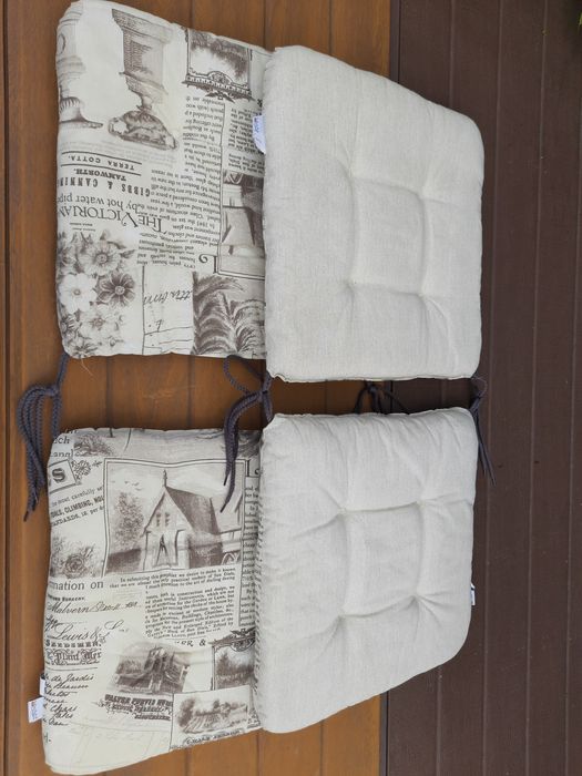 Poduszki na krzesełko wymiar 40x40