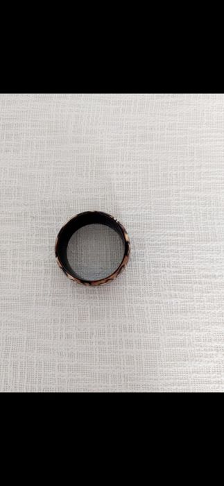 Pulseira boho/ tribal castanha