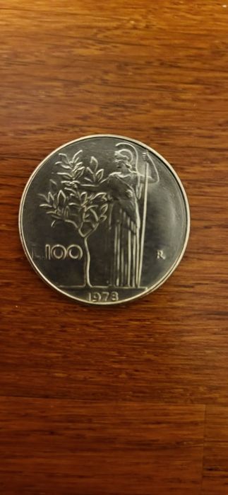 Moneta 100 lirów Włochy 1978