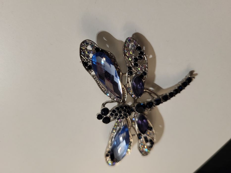 Broszka  damska ważka