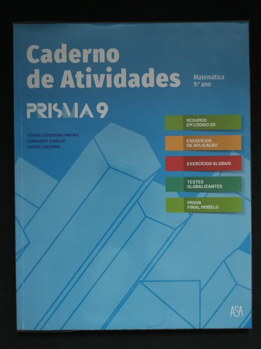 Portes Incluídos 3 Cadernos de Atividades 9.º Ano – Matemática, Ciências e Espanhol | Como Novos