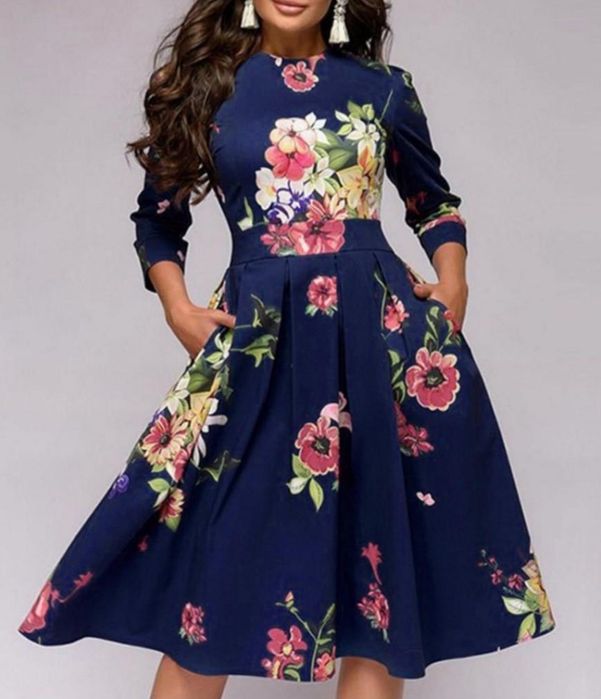 Елегантна жіноча сукня