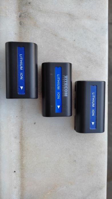 Bateria recarregável SB-LSM80 para câmaras de filmar Samsung VP-D371