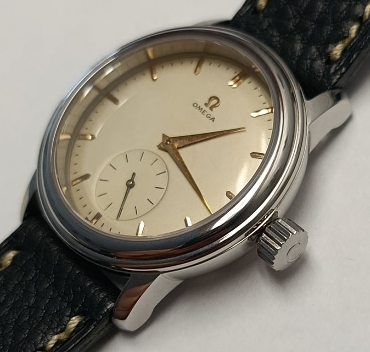 Belíssimo Relógio OMEGA JUMBO Calatrava Vintage 1952 manual cal.266 Caixа Ø40mm!